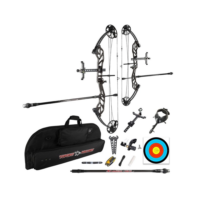 Zestaw - łuk Topoint Starting 36 z akcesoriami