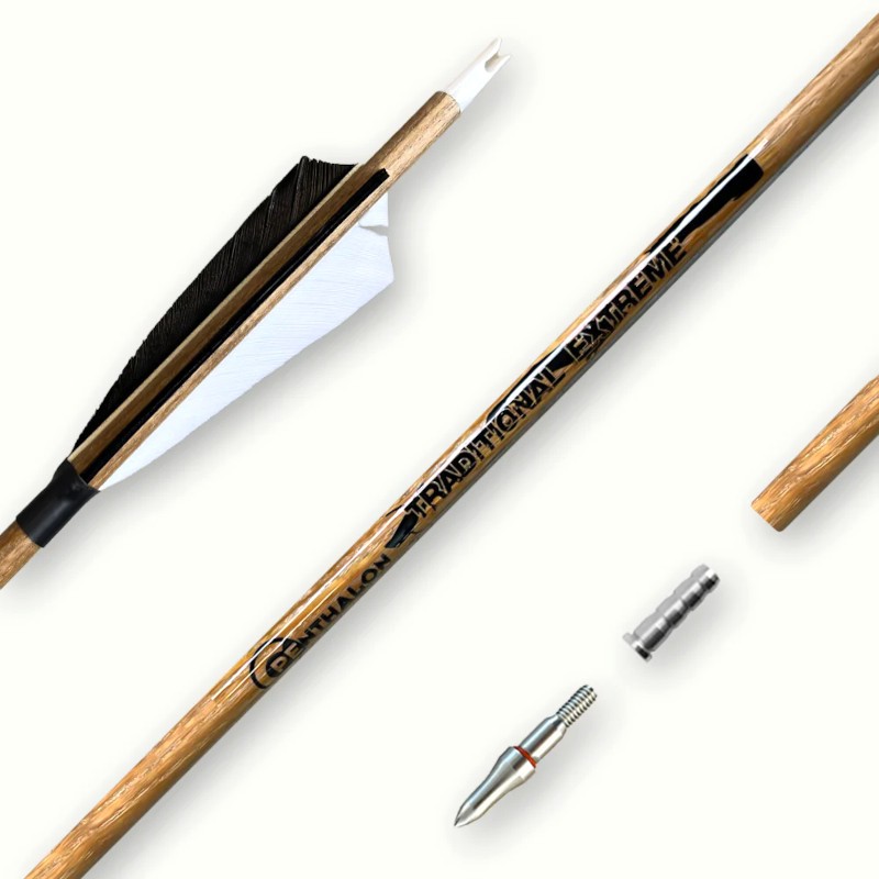 Strzały karbonowe Bearpaw Traditional Extreme (12 szt.)