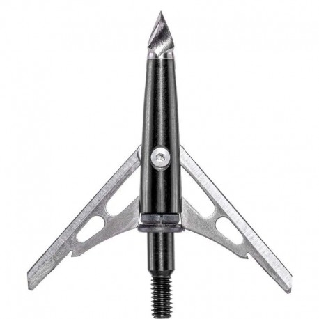 Groty myśliwskie mechaniczne Rage Black Series Chisel – 2 ostrza (3 szt.)