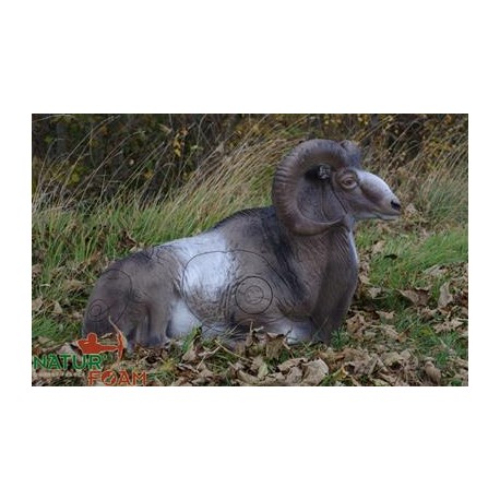 Cel łuczniczy 3D Natur Foam Muflon - leżący