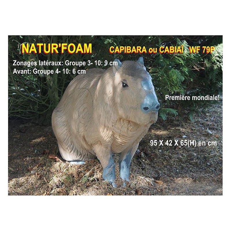 Cel łuczniczy 3D Natur Foam Kapibara