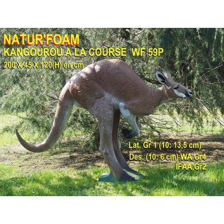 Cel łuczniczy 3D Natur Foam Kangur